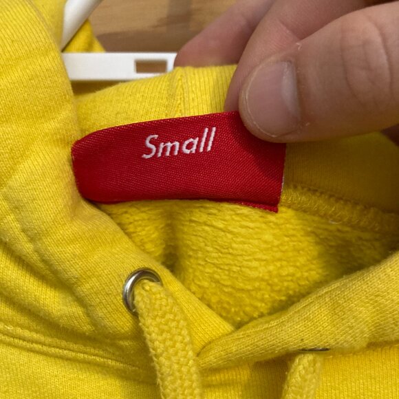 Supreme 2018 Text stripe Hoodie - Size small - Picture 5 of 6